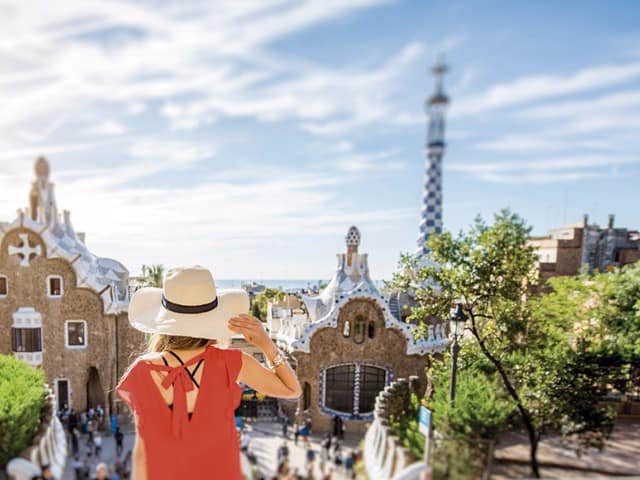 Vista do Parque Guell, Barcelona